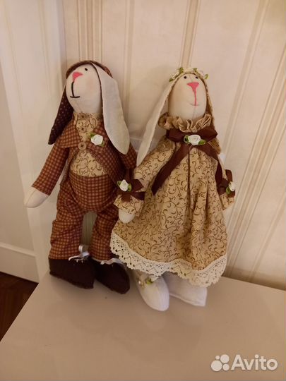 Интерьерные куклы ручной работы