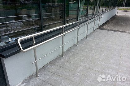 Перила из нержавейки, ограждения, поручни