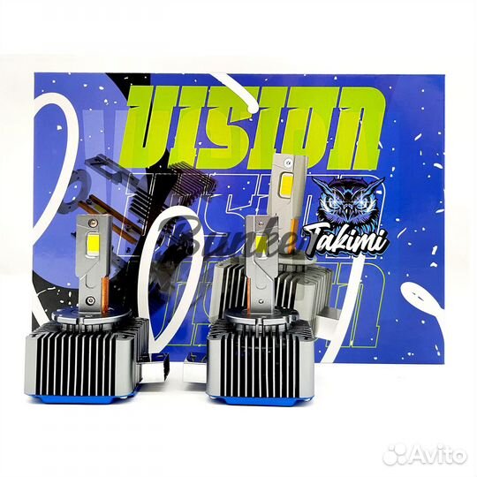 Светодиодные LED лампы Takimi Vision D1S 6000К,12V