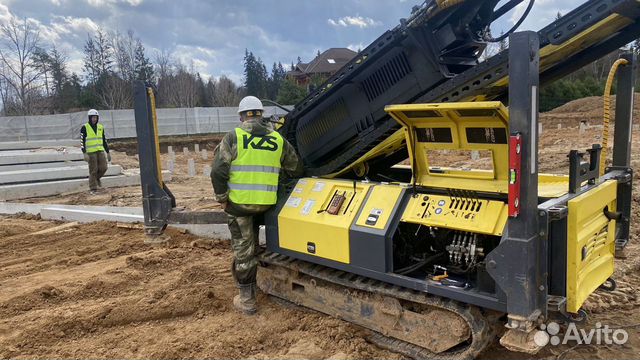 Монтаж железобетонных свай под ключ