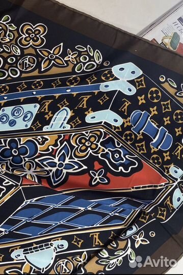 Платок шарф шаль Louis Vuitton пашмина