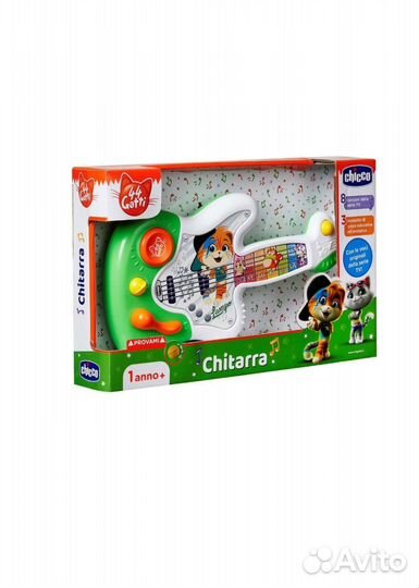 Игрушка Chicco 44 Котенка Гитара музыкальная
