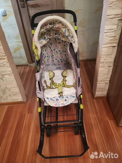 Санки-коляска