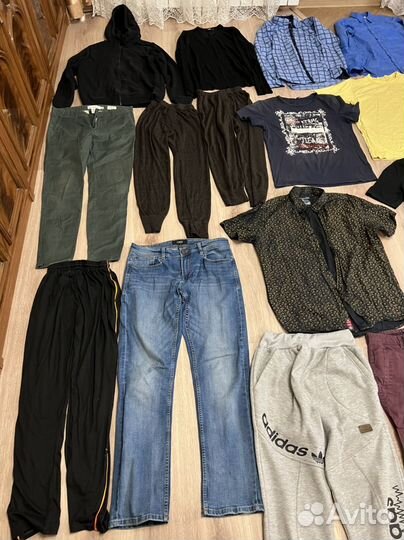 Большой пакет мужских вещей 48-50-52