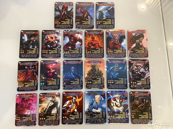 4-я серия карточки Человек Паук «герои и злодеи»