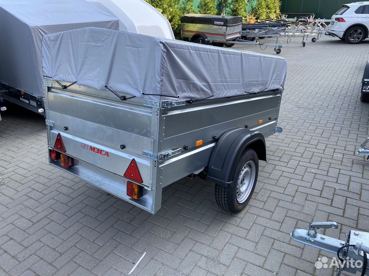 Прицеп для дачи. 2м Х 1.1м с двойным бортом