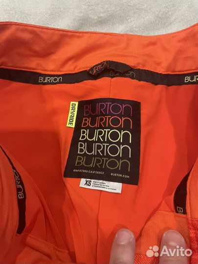 Женские сноубордические штаны burton XS