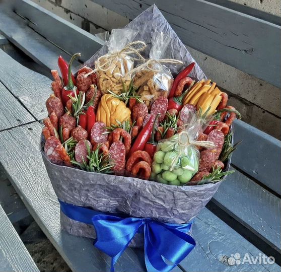 Съедобные букеты/мужской мясной