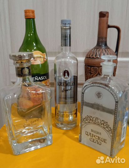 Бутылки от алкоголя