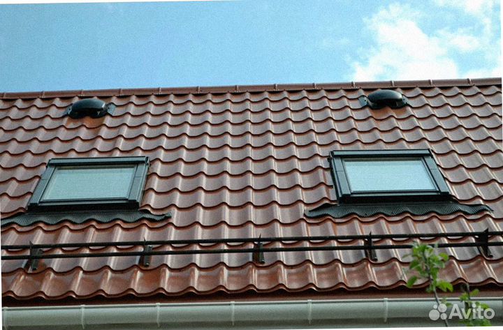 Металлочерепица. Монтеррей