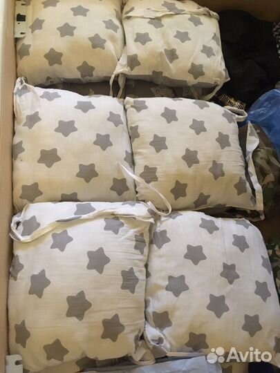 Бортики в детскую кроватку