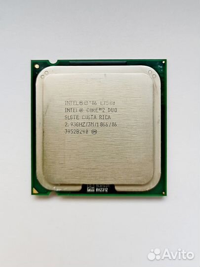 Процессор Intel Core 2 Duo E7500