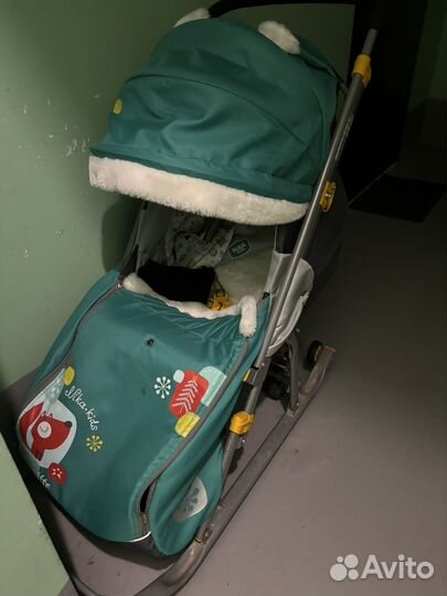 Коляска санки