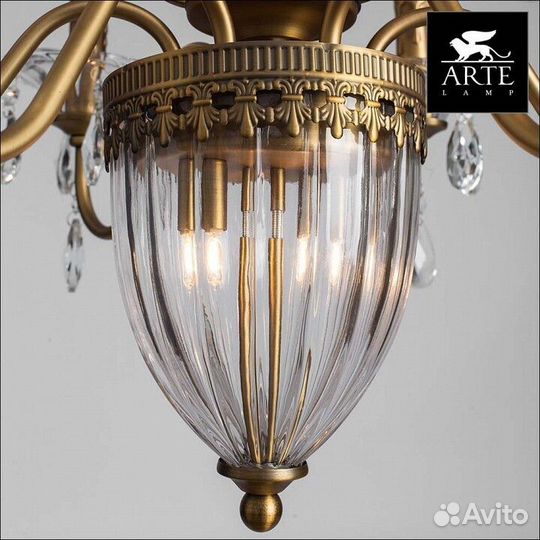 Люстра Arte Lamp Schelenberg A4410LM-6-2SR