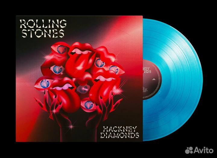 Rolling stones Hackney Diamonds blue vinyl LP