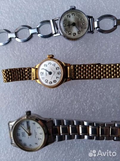 Часы женские Чайка ссср,Q Q