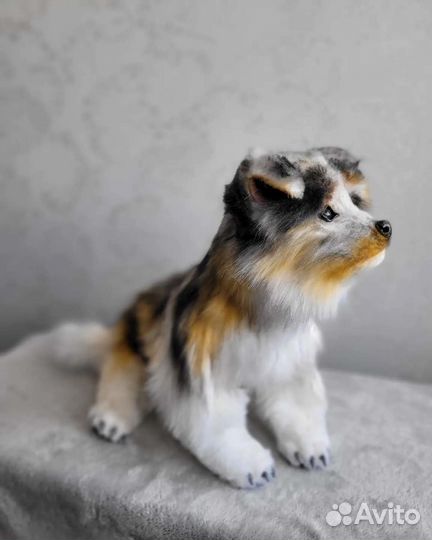 Реалистичный щенок аусси