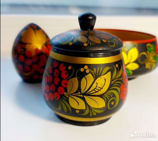 Посуда, хохлома