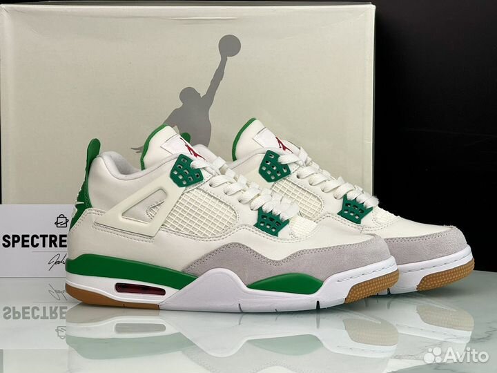 Кроссовки Nike Air Jordan 4 SP Pine Green