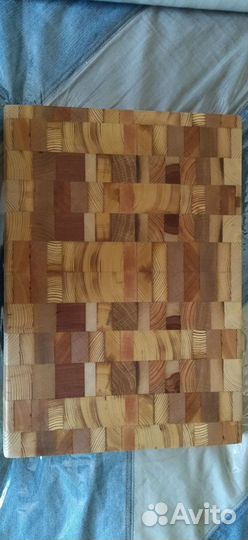 Доска кухонная торцевая из массива