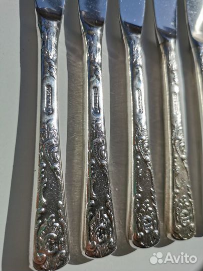 Мельхиоровые столовые приборы СССР