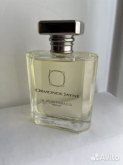 Ormonde jayne montabaco распив