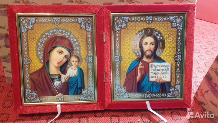 Икона Богородицы и Христа Спасителя