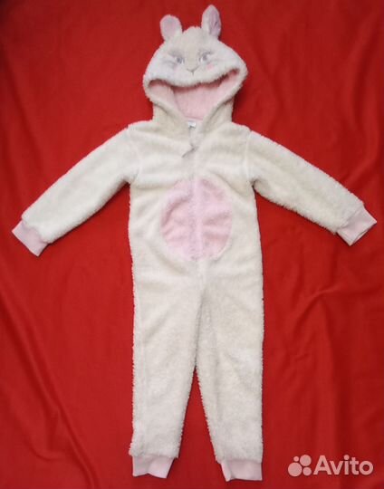 Комбинезон Зайчика на девочку на 5-6 лет