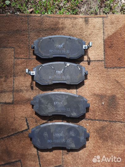 Передние тормозные колодки субару форестер sh