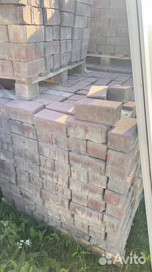 Тротуарная плитка бу