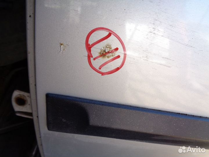 Дверь задняя левая Geely MK Cross 2011