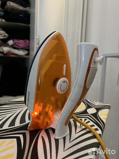 Утюг polaris мини дорожный с дефектом