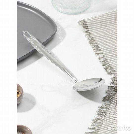 Ложка гарнирная «Родник», h29 см, толщина 2 мм