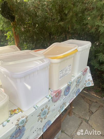 Контейнер пластиковый с крышкой