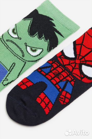Носки hm детские новые 37 39 marvel