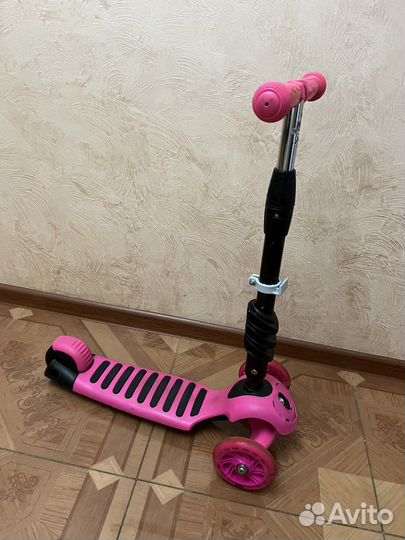 Самокат детский трехколесный бу