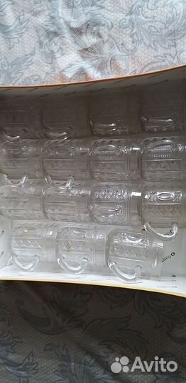 Кружка хрустальная с ручками СССР