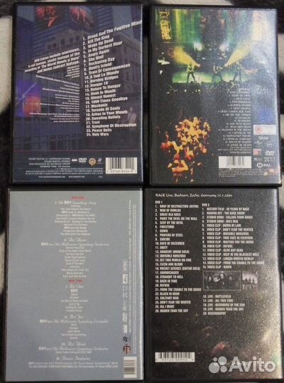 Рок, метал, музыка CD и DVD