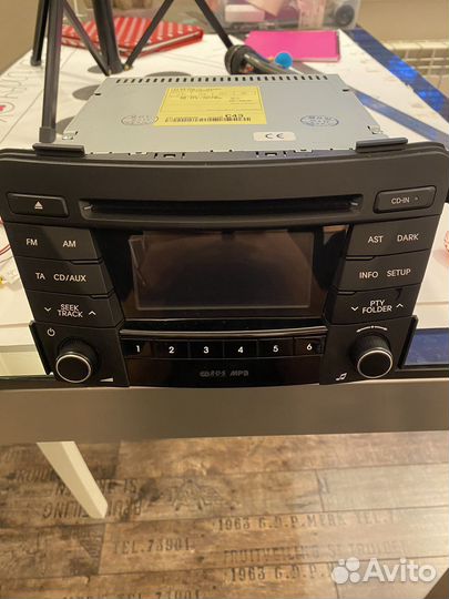 Штатная магнитола hyundai i40