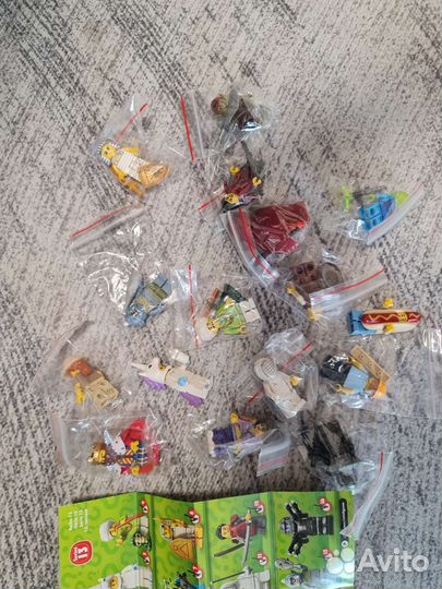 Lego минифигурки 13 серия полная