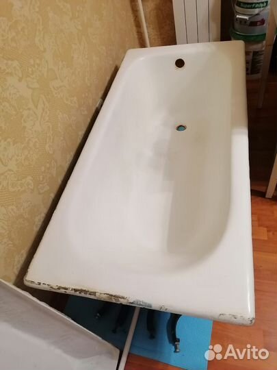 Чугунная ванна б/у
