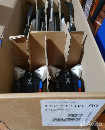 SL165 новые мужские спортцех FIS с креплением X16