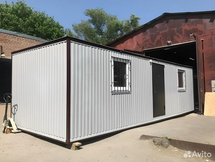 Бытовка - (распашонка), размер 12х2,4м, бк-14