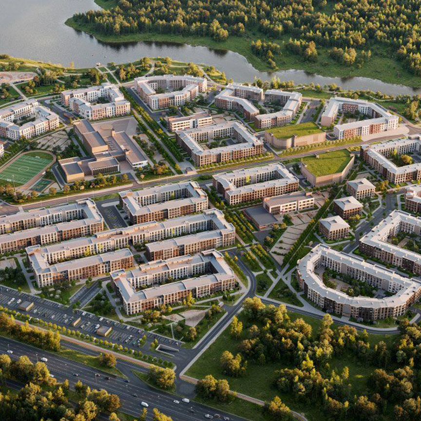 1-к. квартира, 34,3 м², 2/4 эт.