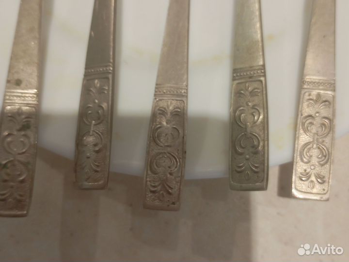 Чайные ложки мельхиор СССР