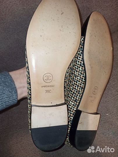 Балетки chanel 37,5