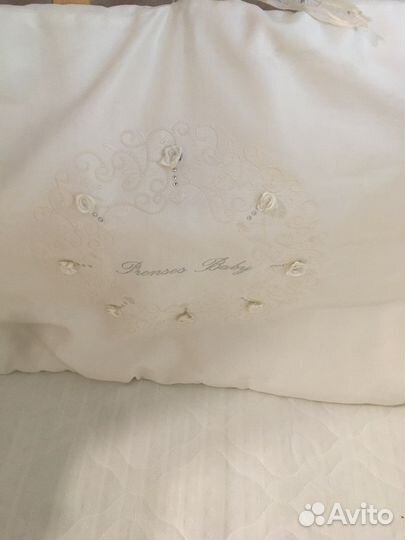 Бортики в кроватку для девочки