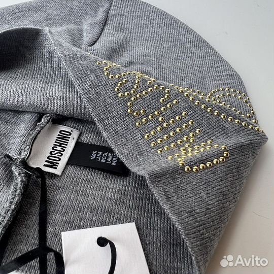 Moschino шапка новая оригинал шерсть