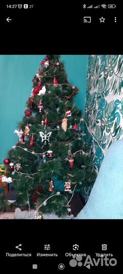 Ель искуственная бу