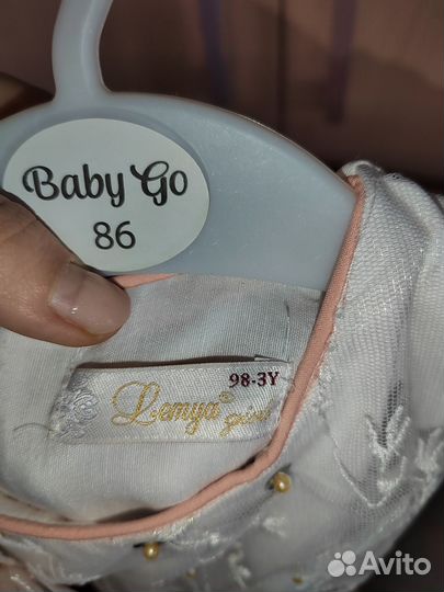 Платье на девочку 98